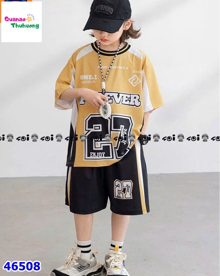Bộ thể thao SOI vàng 27