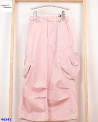 Quần túi hộp M+ hồng