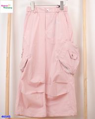 Quần túi hộp M+ hồng