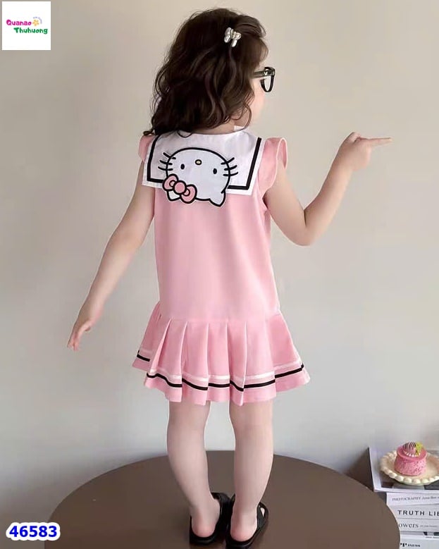 Đầm Bamboo hồng Kitty