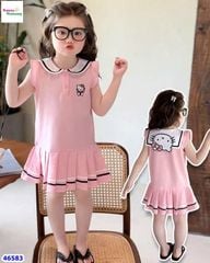 Đầm Bamboo hồng Kitty