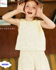 Set bộ ChoHee vàng viền hoa