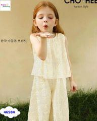 Set bộ ChoHee vàng viền hoa