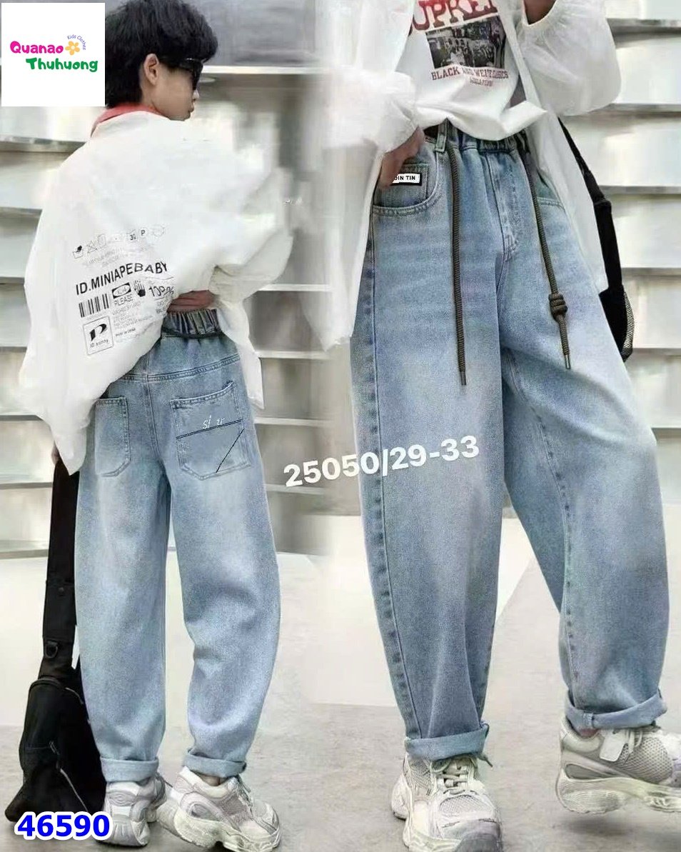 Quần Baggy HBEI.B xanh slti