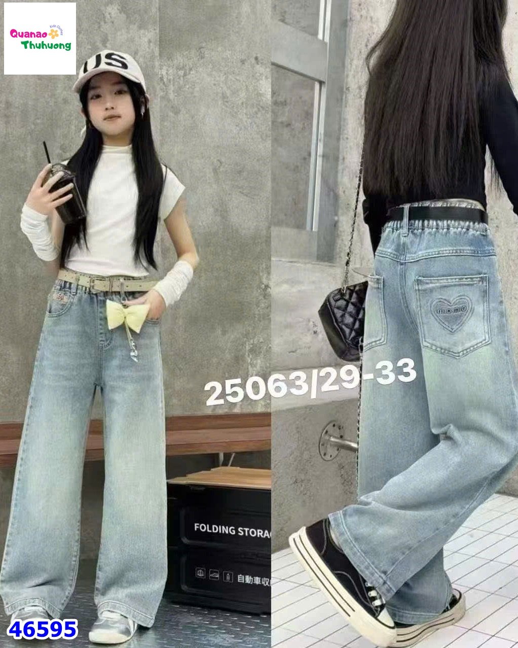 Quần Baggy HBEI.B xanh miomo