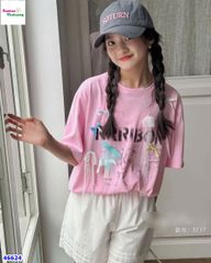 Áo thun hồng nơ nhiều màu