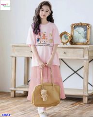 Set Win hồng gấu đính sao