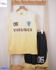 Bộ thể thao sọc vàng 06