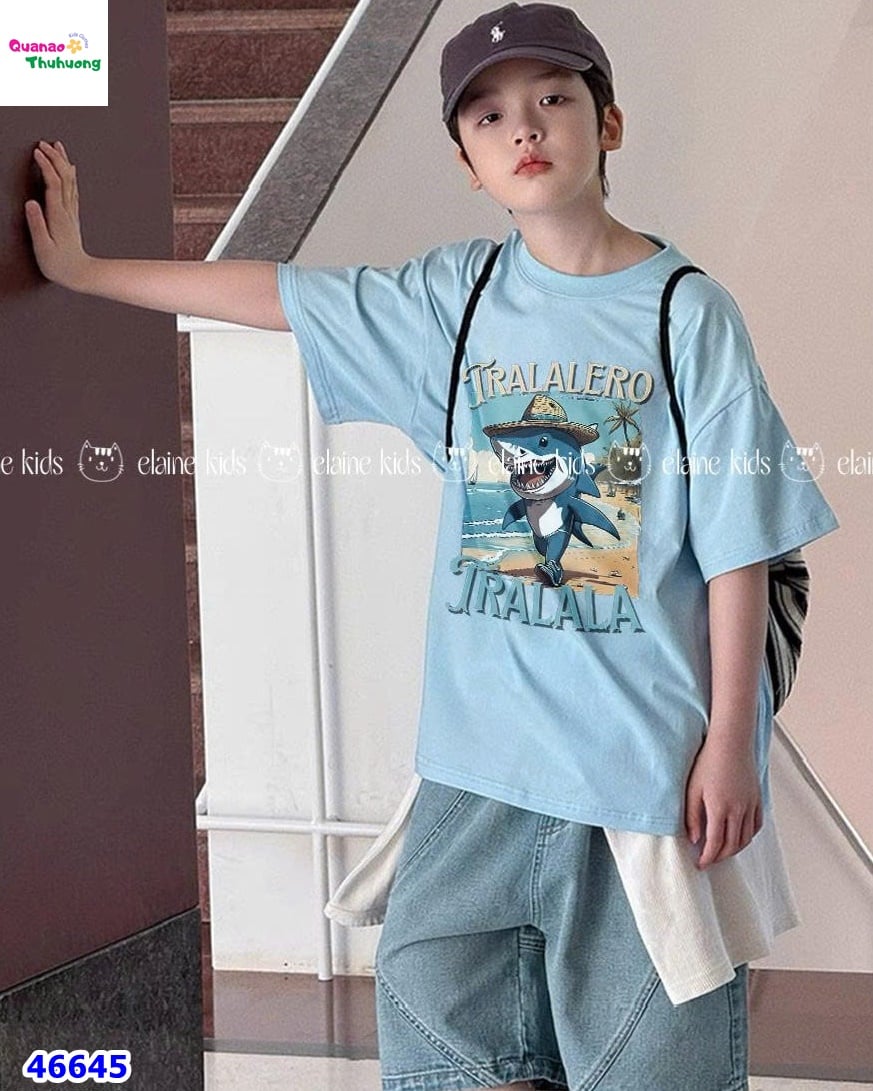 Bộ Elaine xanh cá mập