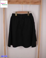 Chân váy đen túi hộp