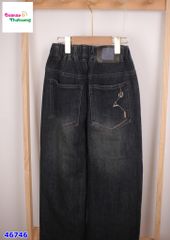 Quần jean Bantang đen túi chư R winter