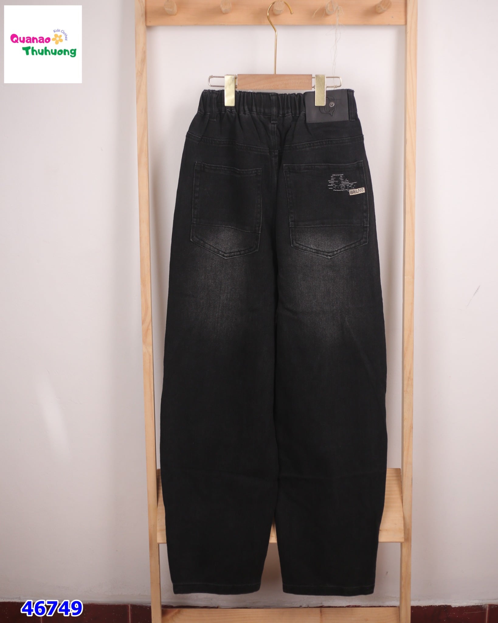 Quần jean Bantang đen số 3 BriNT