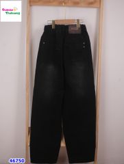 Quần jean Bantang đen túi Desion