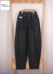 Quần jean đen túi Clear6