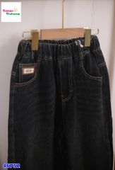 Quần jean đen túi Clear6