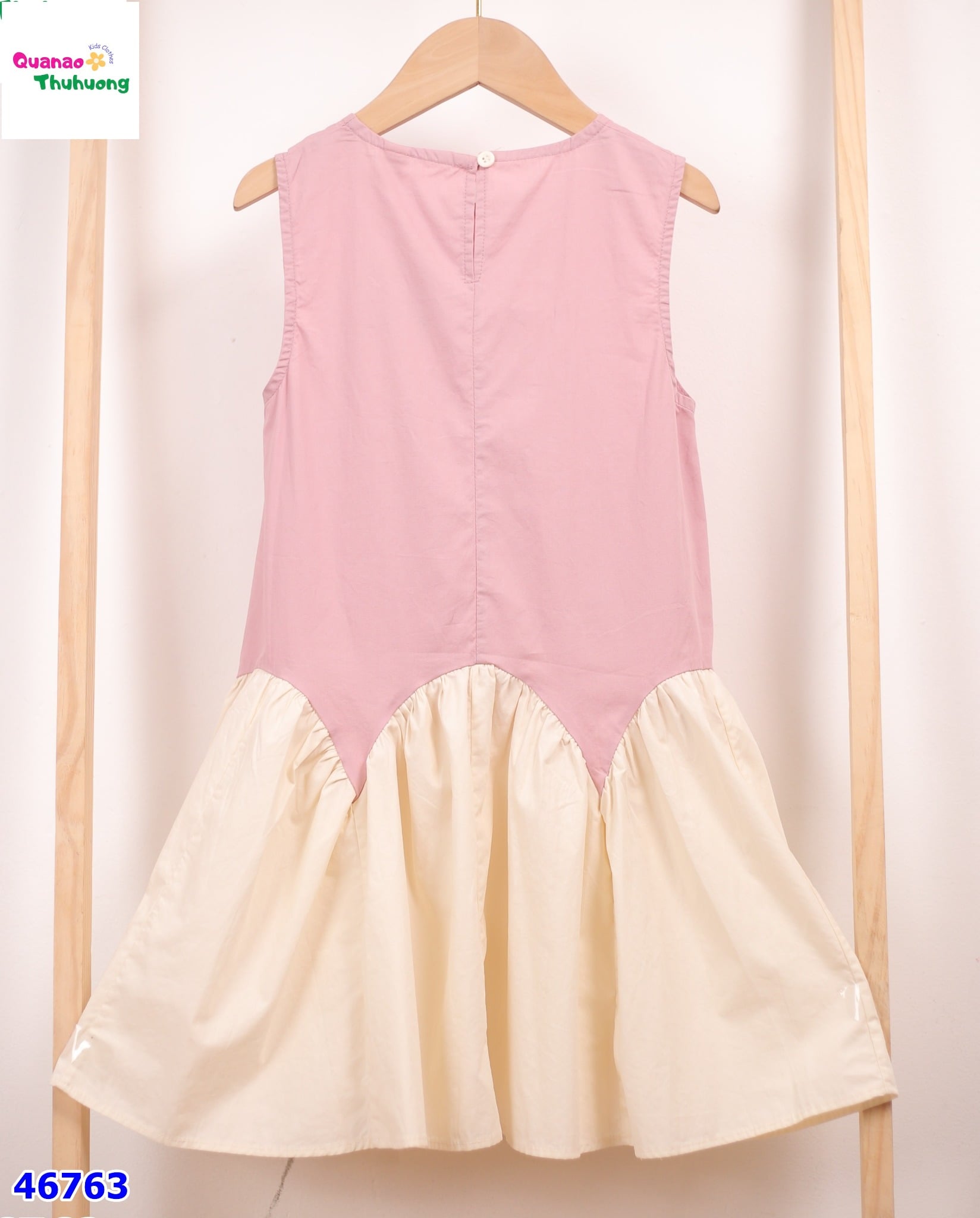 Đầm YoYo hồng sát nách