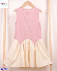 Đầm YoYo hồng sát nách