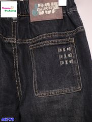 Quần jean dài đen loang one Beath