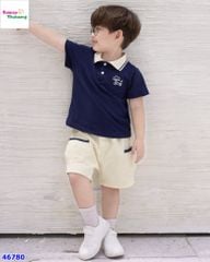 Set Bernie áo polo xanh Up Dog