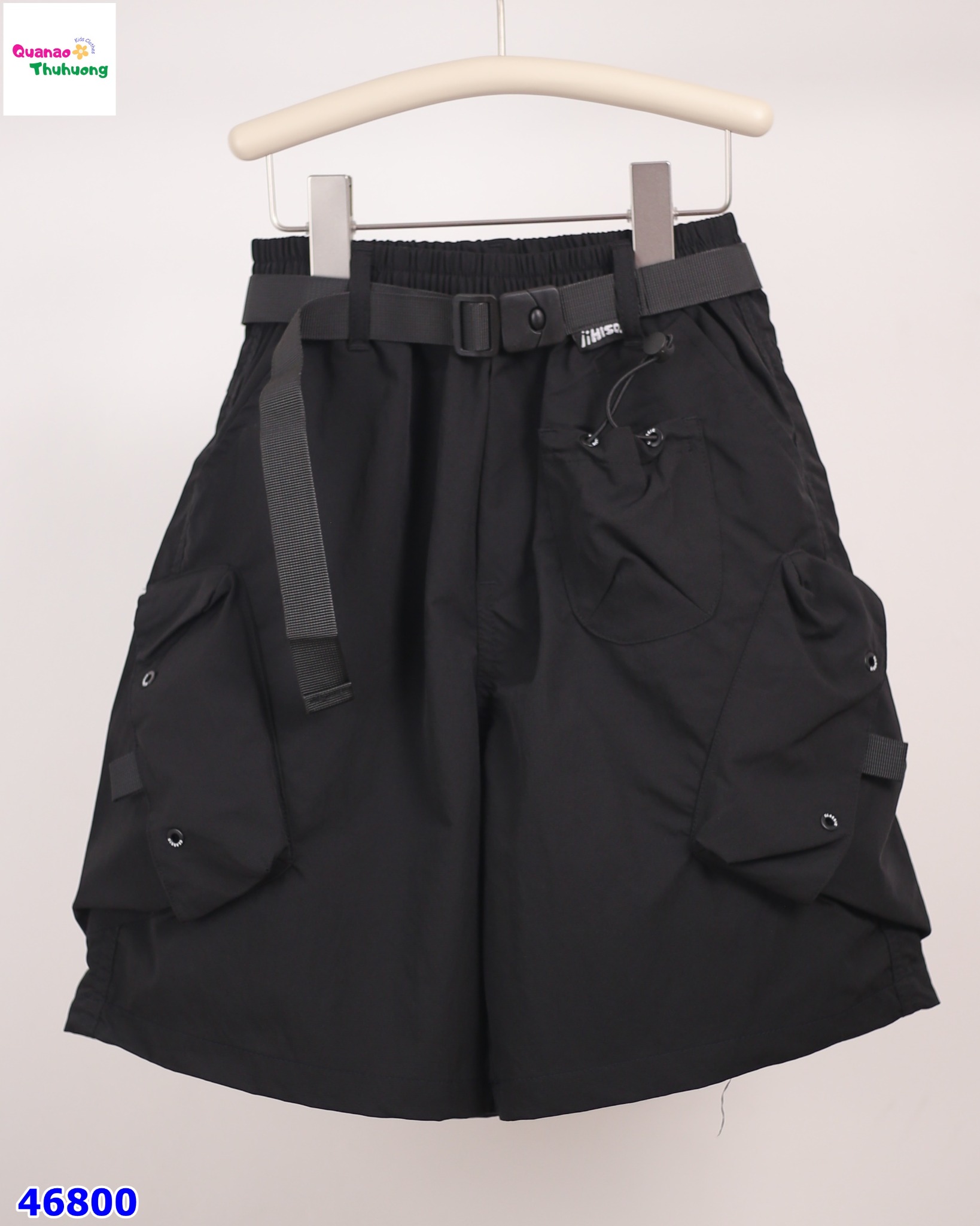 Quần short Cocodog túi hộp đen