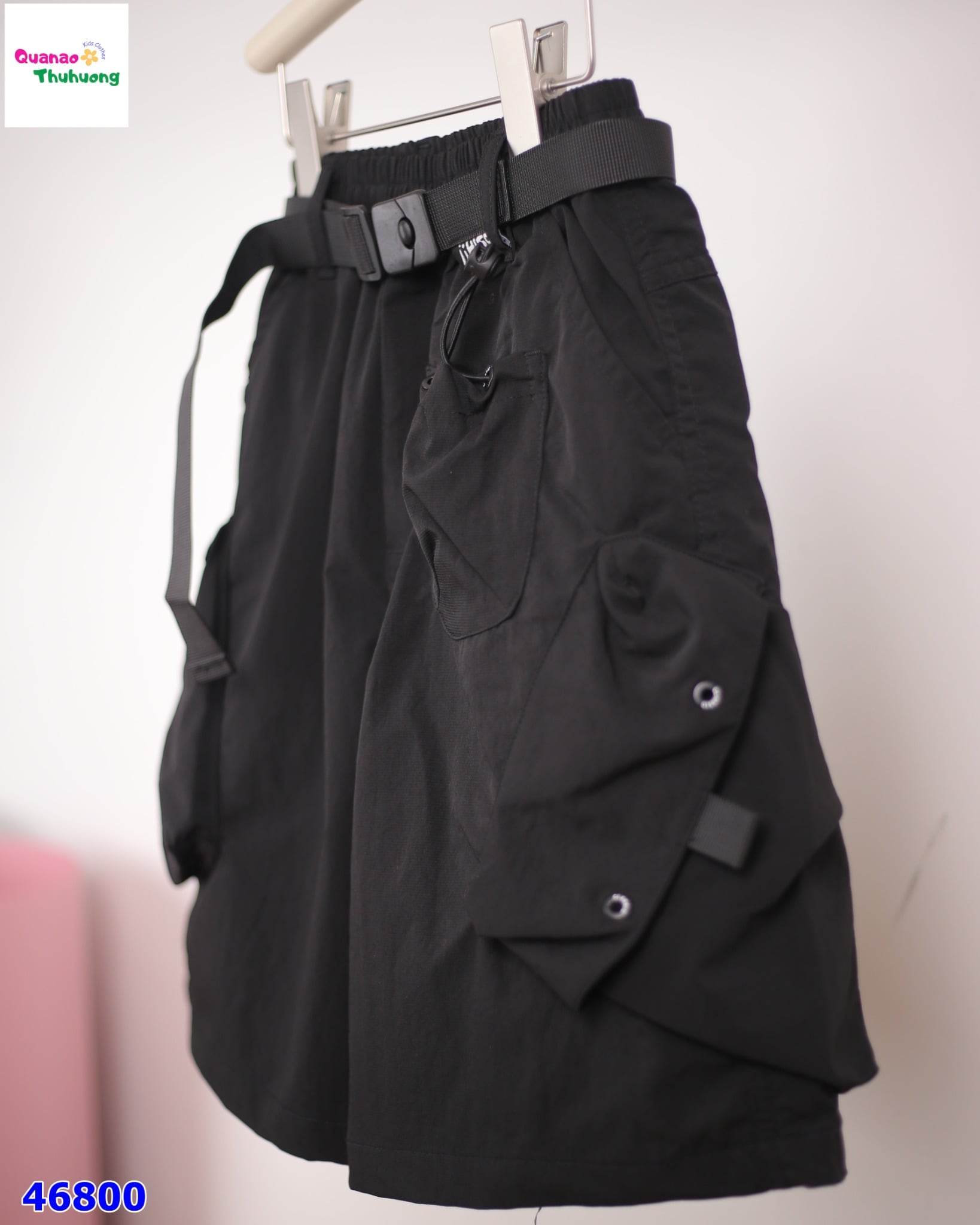 Quần short Cocodog túi hộp đen