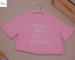 Áo thun hồng PEAP NUT