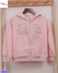 Áo khoác hồng thỏ