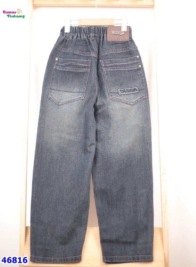 Quần jean Bantang xanh túi Design