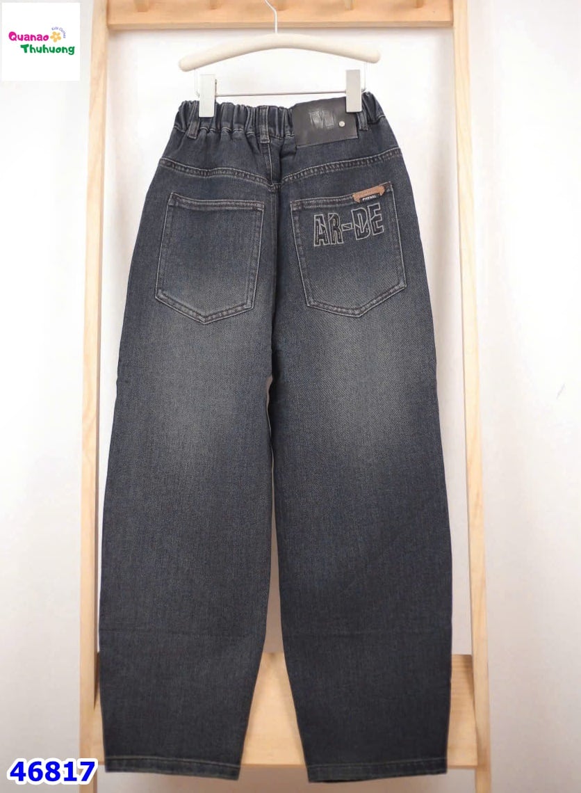 Quần jean Bantang xanh túi AR-DE