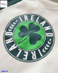 Bộ nỉ Primark trắng tay xanh