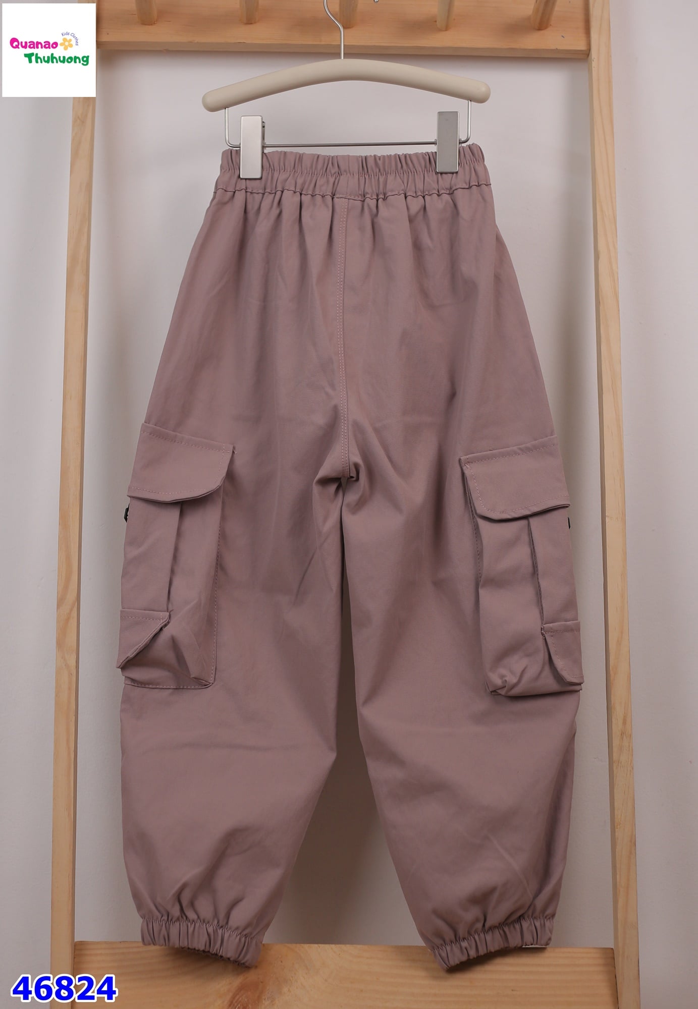 Quần túi hộp JLBB tím GD