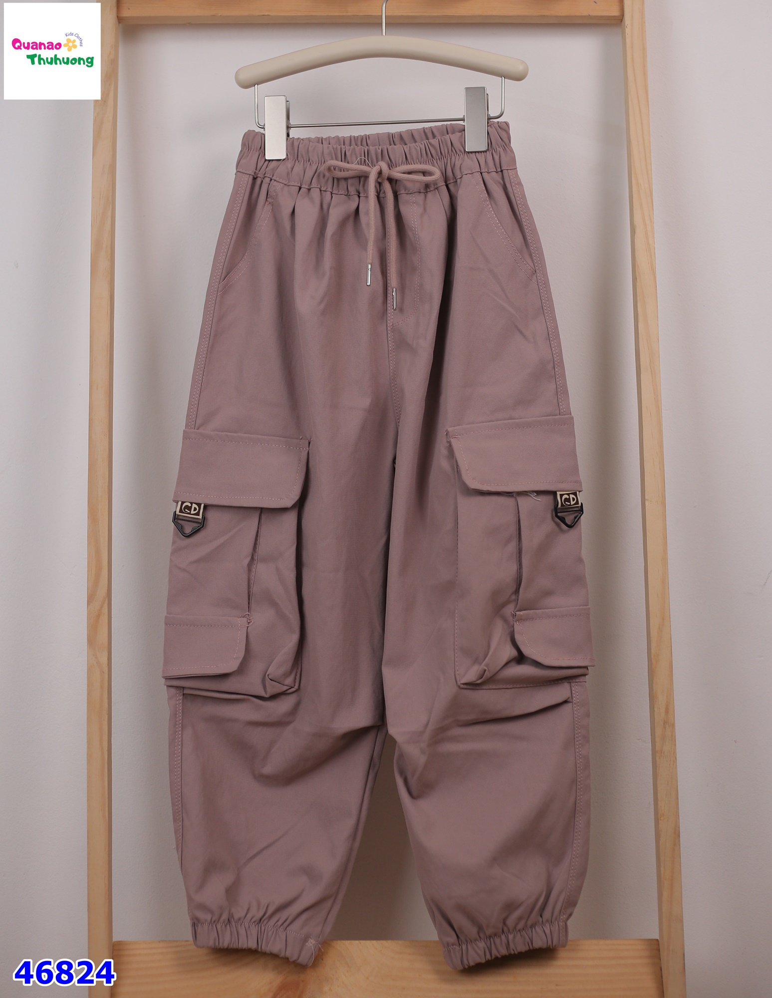 Quần túi hộp JLBB tím GD