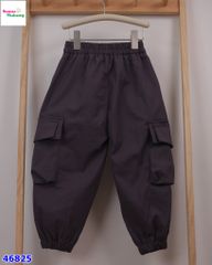 Quần túi hộp JLBB tím đậm thêu chữ D