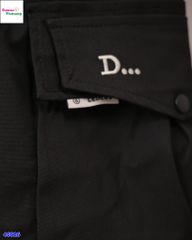 Quần túi hộp JLBB đen thêu chữ D