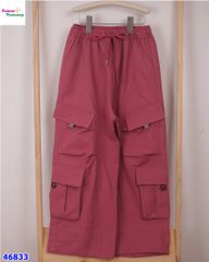 Quần túi hộp JLBB hồng đậm