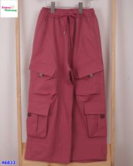 Quần túi hộp JLBB hồng đậm