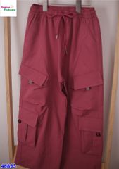 Quần túi hộp JLBB hồng đậm