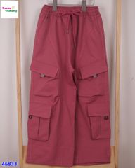 Quần túi hộp JLBB hồng đậm