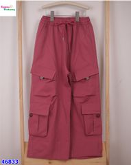 Quần túi hộp JLBB hồng đậm