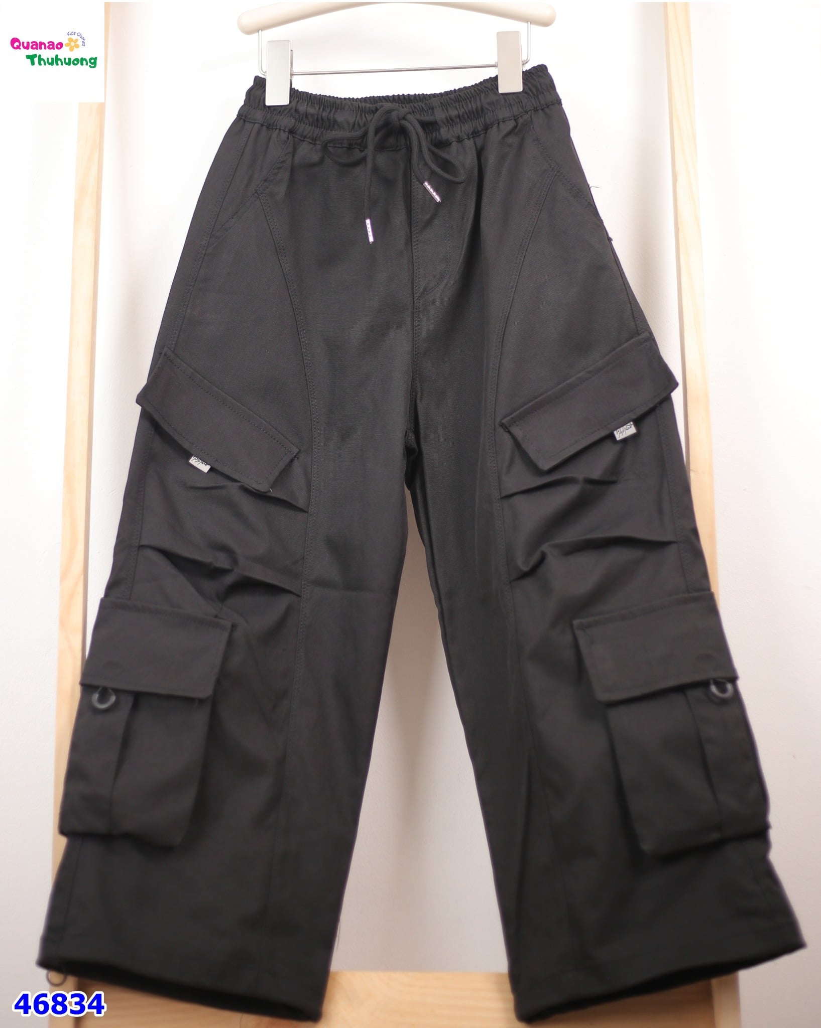 Quần túi hộp JLBB đen