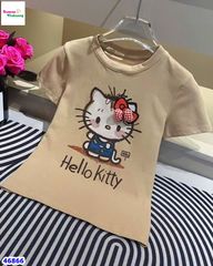 Áo thun kem nâu Hello Kitty