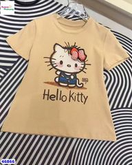 Áo thun kem nâu Hello Kitty