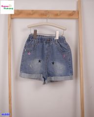 Quần short jean ngôi sao