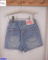 Quần short jean BAR