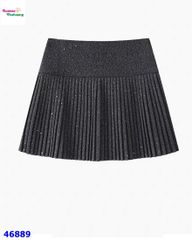 Chân váy xếp ly xám MIU