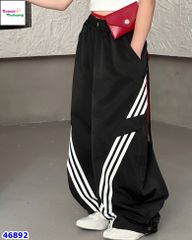 Quần dài Chaoboy đen sọc trắng