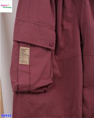 Quần dài túi hộp đỏ đô