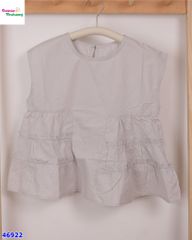 Áo sát nách tầng xanh mint