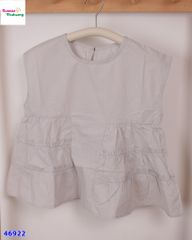 Áo sát nách tầng xanh mint