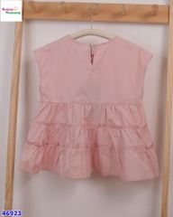 Áo sát nách tầng hồng